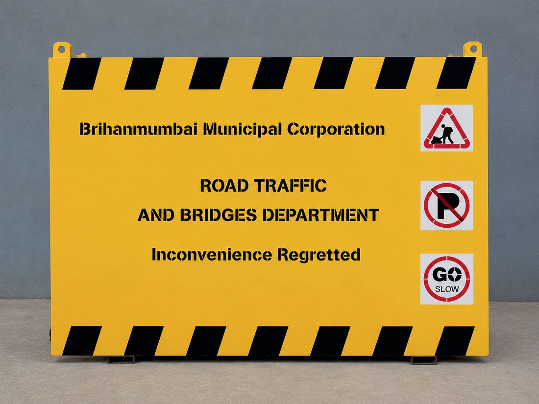 Barricading Boards fabricated by EAZINFRA