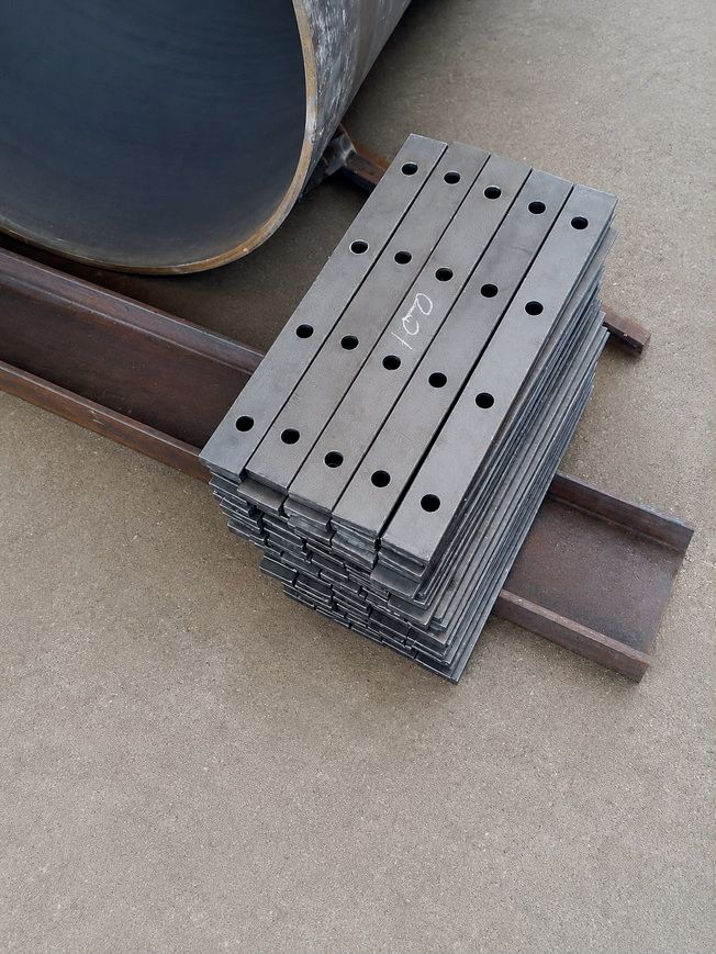 Rail Splice Plates fabricated by EAZINFRA